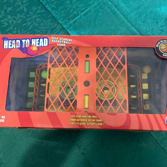 BNIB VTG Head to Head Self Scoring Basketball Game NEW 2003 Blue Sky Inc LTD - Picture 5 of 5